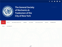 Tablet Screenshot of generalsociety.org